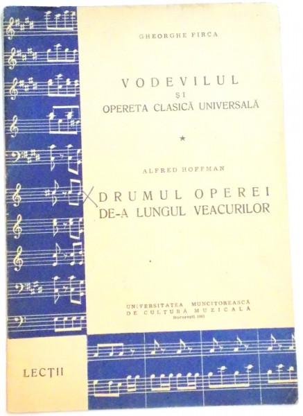 VODEVILUL SI OPERETA CLASICA UNIVERSALA , 1963