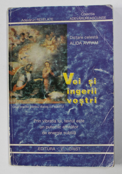 VOI SI INGERII VOSTRI - GHID PRACTIC PENTRU DIALOG CU SUBTILUL de ALIDA AVRAM , 1998