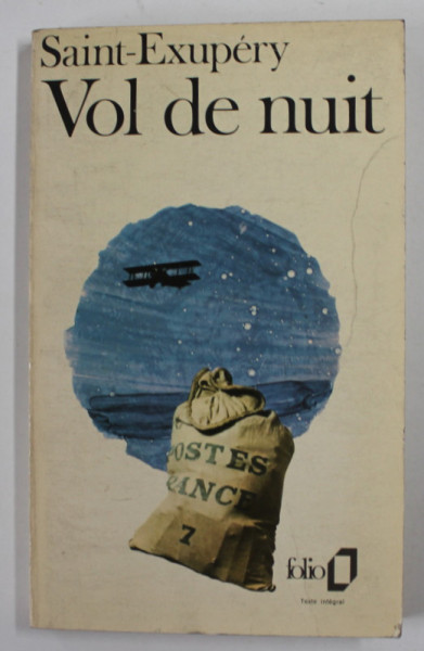 VOL DE NUIT par SAINT - EXUPERY , 1978