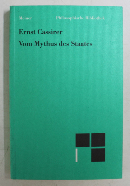 VOM MYTHUS DES STAATES von ERNST CASSIRER , 2002