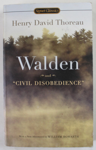WALDEN  AND '' CIVIL DISOBEDIENCE '' by HENRY DAVID THOREAU , 2012