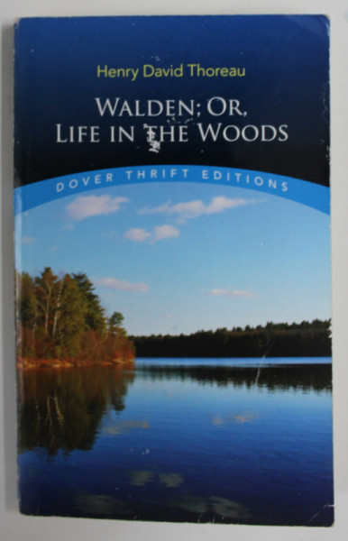 WALDEN ; OR. LIFE IN THE WOODS by HENRY DAVID THOREAU , 1995