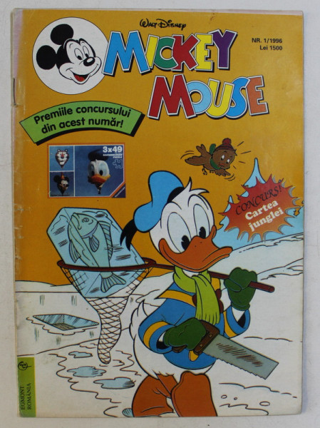 WALT DISNEY , MICKEY MOUSE , NUMARUL 1 , 1996