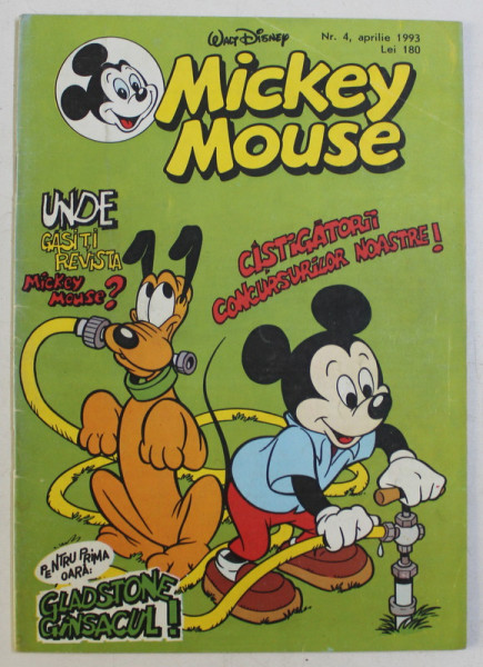 WALT DISNEY , MICKEY MOUSE , NUMARUL 4 , 1993