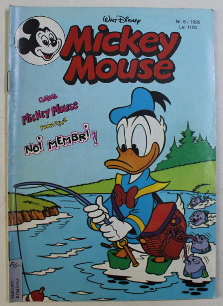 WALT DISNEY , MICKEY MOUSE , NUMARUL 6 , 1995