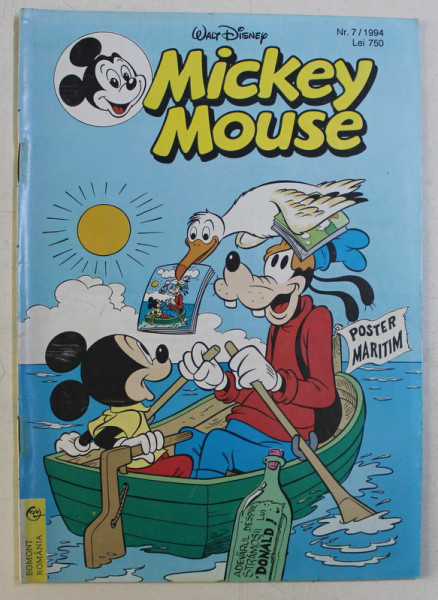 WALT DISNEY , MICKEY MOUSE , NUMARUL 7 , 1994