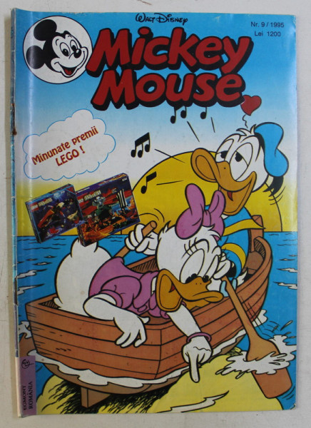 WALT DISNEY , MICKEY MOUSE , NUMARUL 9 , 1995