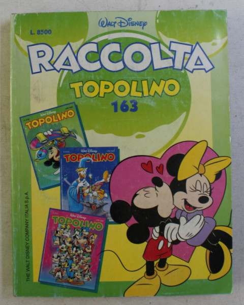 WALT DISNEY , RACCOLTA , POPOLINO 163 , 1994