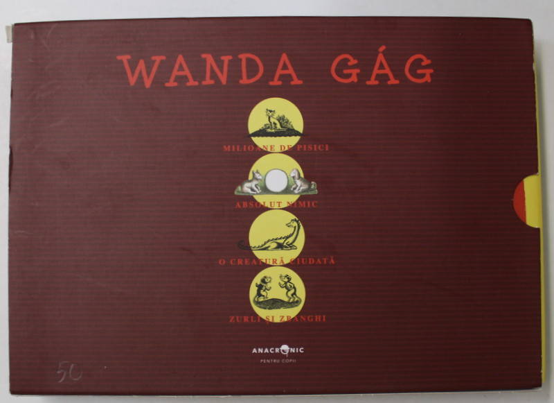 WANDA GAG , SET DE 4 CARTI IN ETUI , 2019