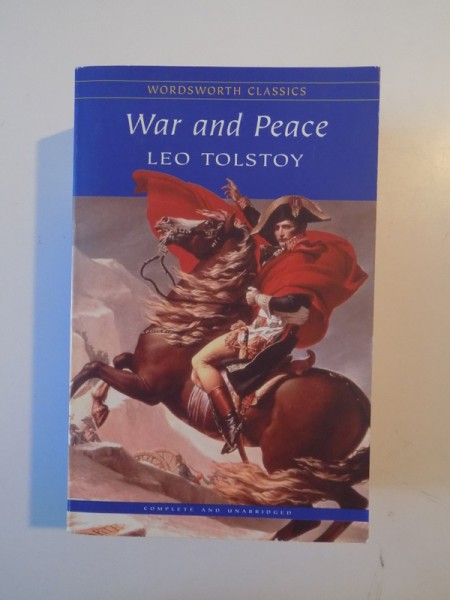 WAR AND PEACE de LEO TOLSTOY , 2001