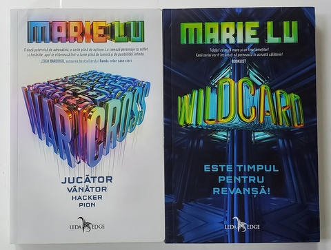 WARCROSS de MARIE LU , VOLUMELE I - II , 2017- 2018