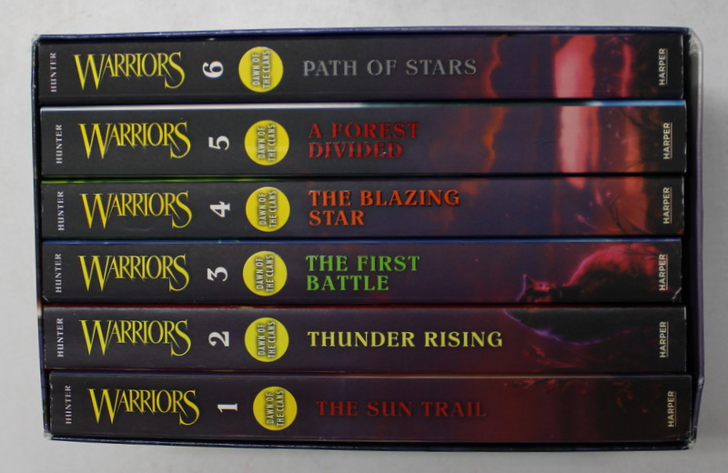 WARRIORS - DAWN OF THE CLANS - THE COMPLETE PREQUEL SERIES , 6 VOLUMES by ERIN HUNTER , 2016