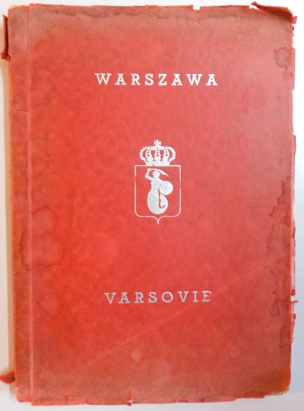 WARSZAWA, VARSOVIE par TADEUSZ PRZYPKOWSKI  1936