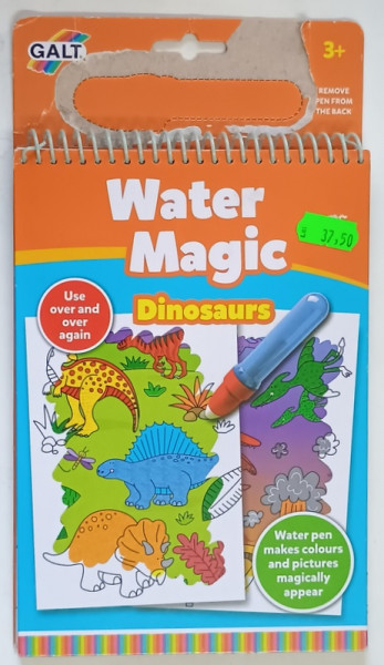 WATER MAGIC , DINOSAURS , CARTE DE COLORAT