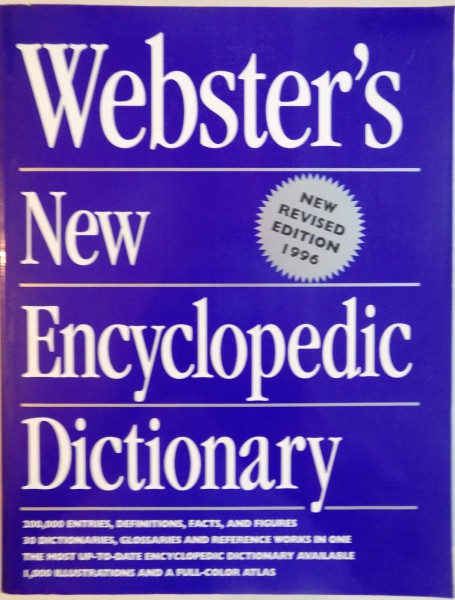 WEBSTER`S NEW ENCYCLOPEDIC DICTIONARY, 1995