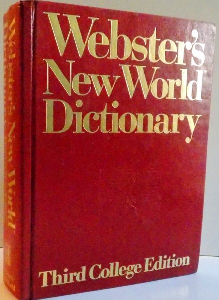 WEBSTER'S NEW WORLD DICTIONARY , 1986