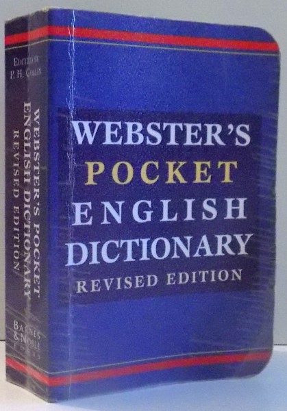 WEBSTER`S POCKET ENGLISH DICTIONARY by P. H. COLLIN, REVISED EDITION , 2001