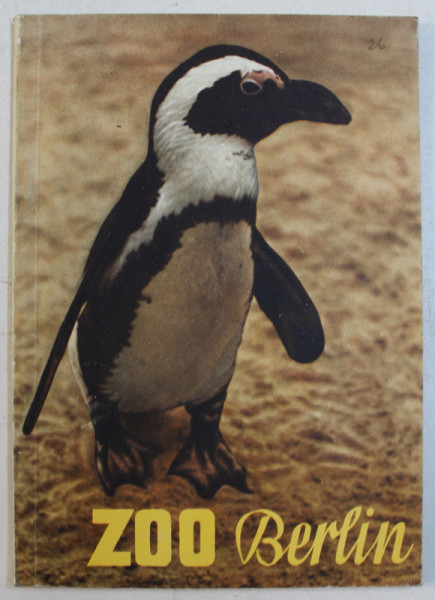 WEGWEISER DURCH DEN ZOOLOGISCHEN GARTEN BERLIN 1940, bearbeitet von professor LUTZ HECK ,1940
