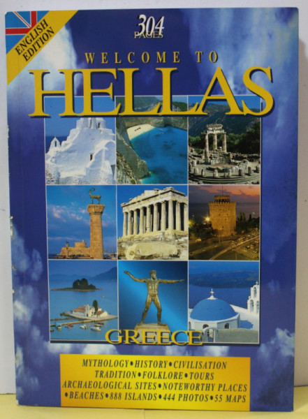 WELCOME TO HELLAS , GHID  ILUSTRAT , 1997