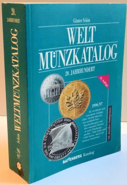 WELT MUNZKATALOG , 20.JAHRHUNDERT , 1996/97