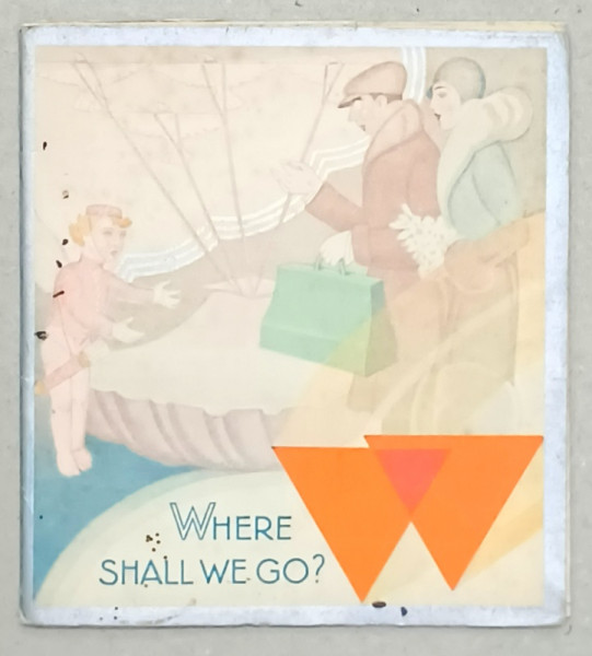 WHERE SHALL WE GO ? CAPRI , QUISISANA GRAND HOTEL , PLIANT DE PREZENTARE , TEXT IN LIMBA ENGLEZA