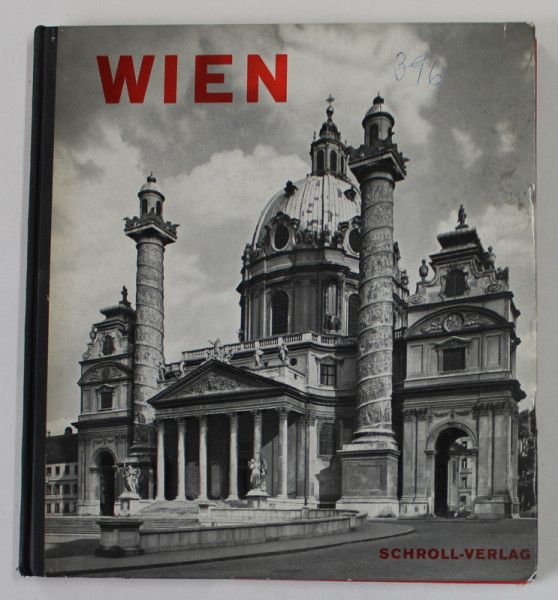 WIEN , 126 KUNSTDRUCKBILDER von ANTON MACKU , 1956