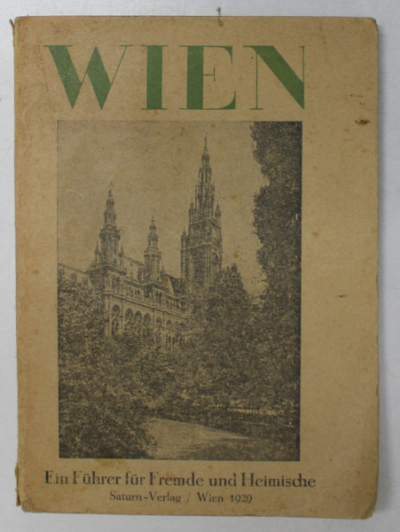 WIEN - EIN FUHRER FUR FREMDE UND HEIMISCHE , 1929