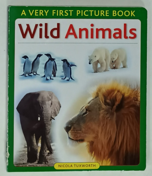WILD ANIMALS , AVERY FIRST PICTURE BOOK by NICOLA TUXWORTH  , ANII '2000