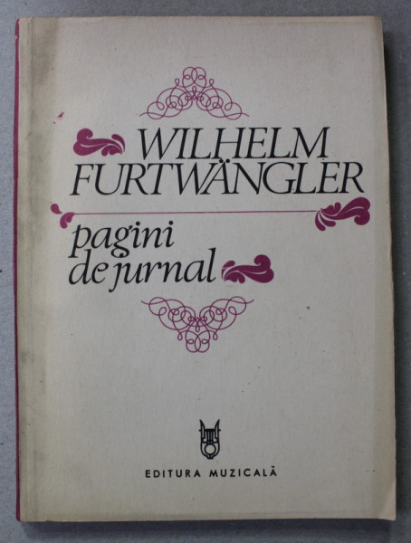 WILHELM FURTWANGLER - PAGINI DE JURNAL , 1987