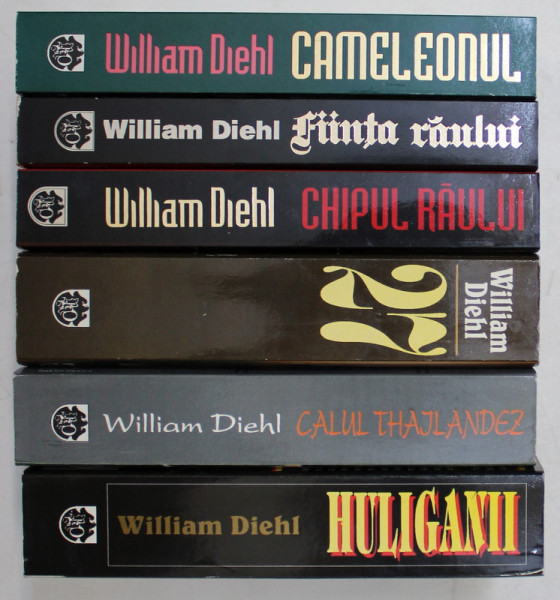 WILLIAM DIEHL , SET DE 6 ROMANE , EDITURA RAO