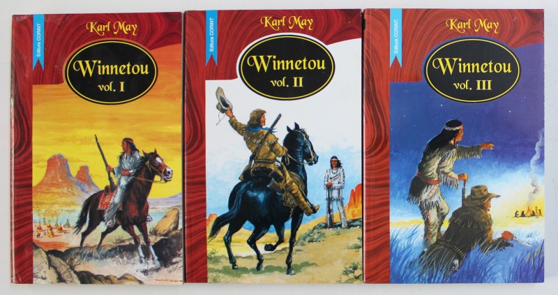 WINNETOU de KARL MAY , VOL.  I - III , 2003