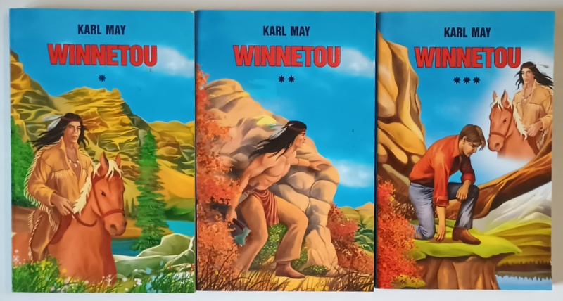WINNETOU , VOLUMELE I - III de KARL MAY , 2008