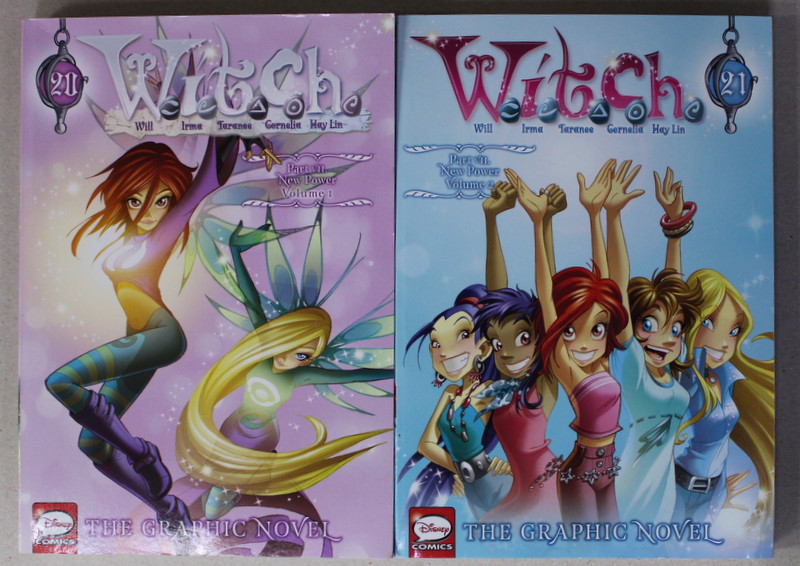 WITCH 21. PART VII . NEW POWER , VOLUMELE 1 and  2 - THE GRAPHIC NOVEL ,  2020, BENZI DESENATE *