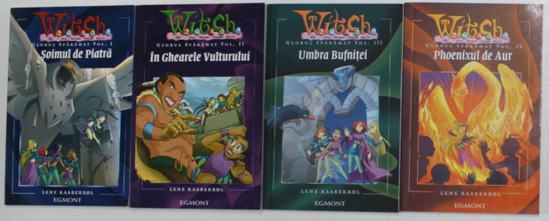 WITCH , GLOBUL SFARAMAT , VOLUMELE I - IV de LENE KAABERBOL , 2004 -2005
