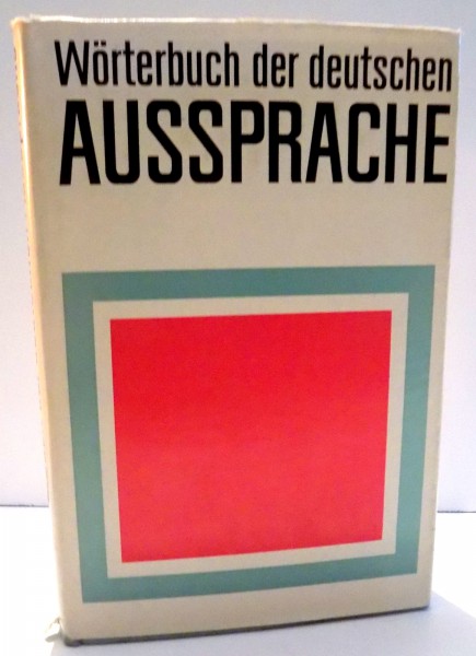 WORTERBUCH DER DEUTSCHEN AUSSPRACHE , 1971