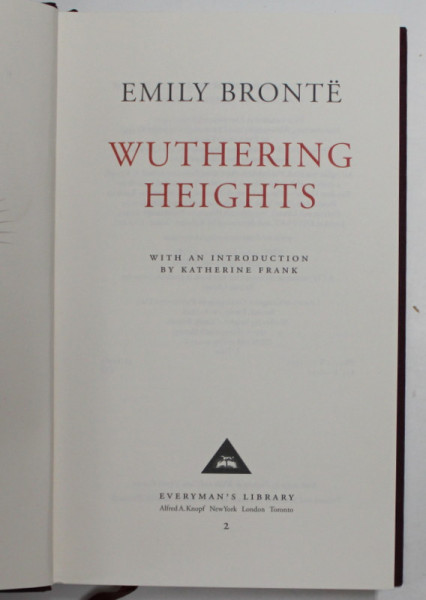 WUTHERING HEIGHTS by EMILY BRONTE , 1991