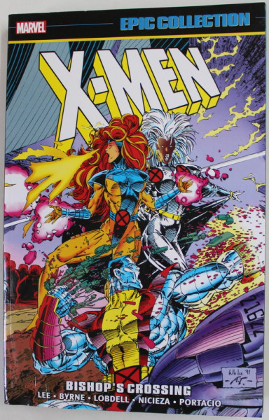X - MEN , EPIS COLLECTION , BISHOP 'S CROSSING by LEE ...PORTACIO , 2022 , BENZI DESENATE , PREZINTA HALOURI DE APA , URME DE UZURA SI DE INDOIRE