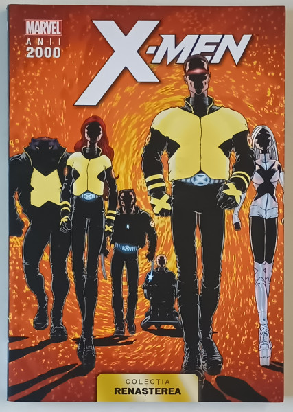 X- MEN , MARVEL , ANII 2000 , COLECTIA ' RENASTEREA ' , 2021, BENZI DESENATE CU TEXT IN LIMBA ROMANA  *