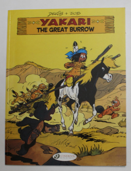 YAKARI , THE GREAT BURROW by DERIB and JOB , 2015 *BENZI DESENATE