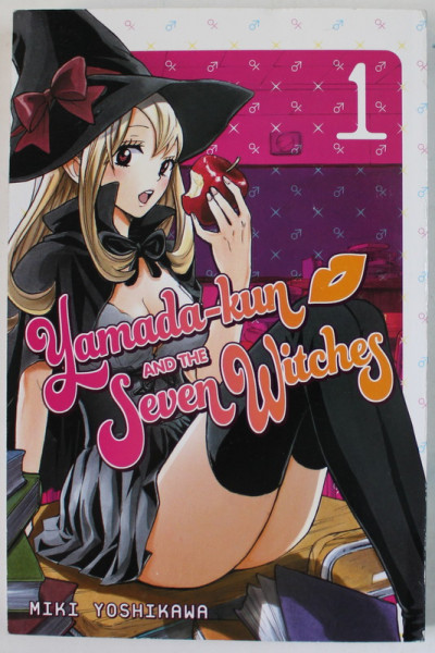 YAMADA - KUN AND THE SEVEN WITCHES ,no. 1 , by MIKI YOSHIKAWA , 2012 , BNEZI DESENATE *