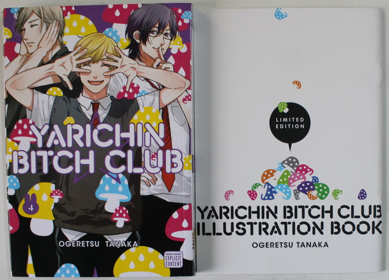 YARCHIN BITCH CLUB by OGERETSU TANAKA  + ILLUSTRATION BOOK , 2022 , BENZI DESENATE * , 18 + !