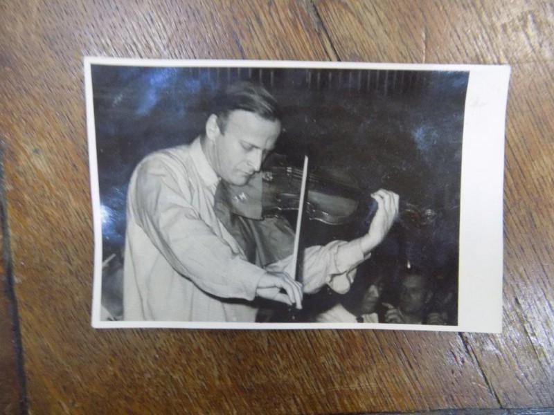 Yehudi Menuhin, fotografie originala