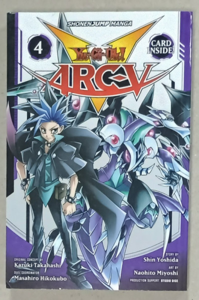 YU - GI - OH ! ARC - V by  KAZUKI TAKAHASI ...MASAHIRO HIKOKUBO , no. 4, BENZI DESENATE , 2014