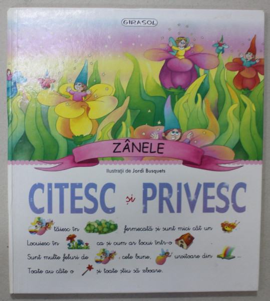ZANELE CITESC SI PRIVESC , ilustratii de JORDI BUSQUETS , 2008