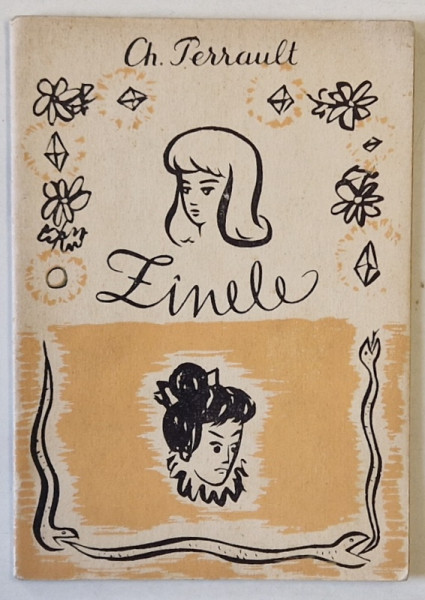ZANELE de CH. PERRAULT , ilustratii de MIHU VULCANESCU , 1960
