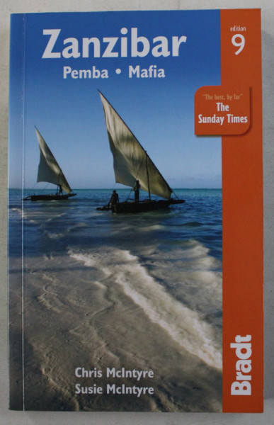 ZANZIBAR , PEMBA , MAFIA - THE BRADT TRAVEL GUIDE by CHRIS McLNTYRE , SUSIE McLNTYRE