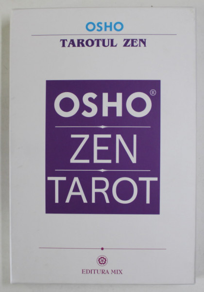 ZEN TAROT de OSHO , SETUL CONTINE 79 CARTOLINE SI UN GHID DE INTERPRETARE , 2004