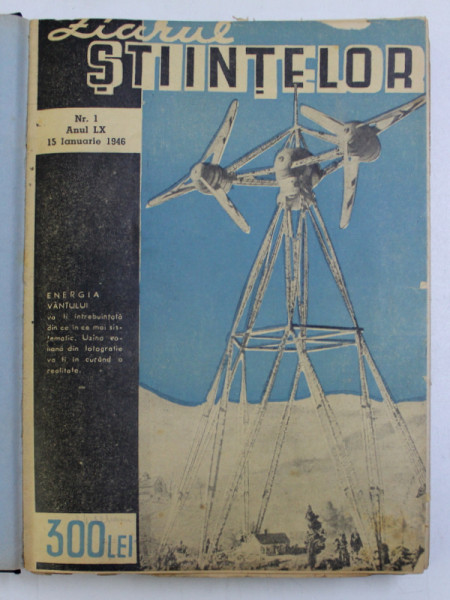 ZIARUL STIINTELOR , ANUL LX NR. 1 , 15 IANUARIE 1946