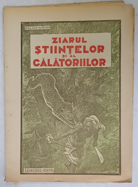 ZIARUL STIINTELOR SI CALATORIILOR , NR. 5, 1927
