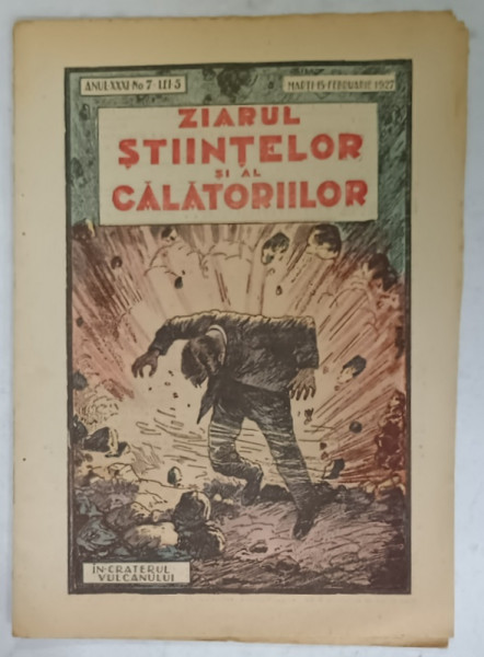 ZIARUL STIINTELOR SI CALATORIILOR , NR. 7, 1927
